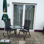 Terrasse der Ferienwohnung in Frankenried im Allgäu